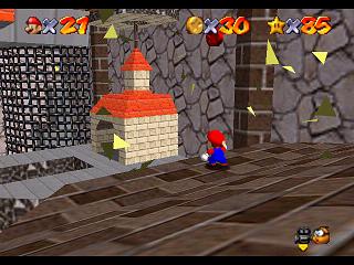 Super Mario 64 (n64 mini, Switch et DS) : Niveau 11 - Monde tremp-sch : Pices et gnralits